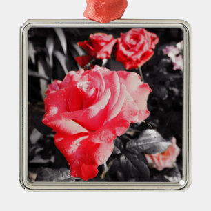 Adorno Metálico Flores de Rosa Románticas #3