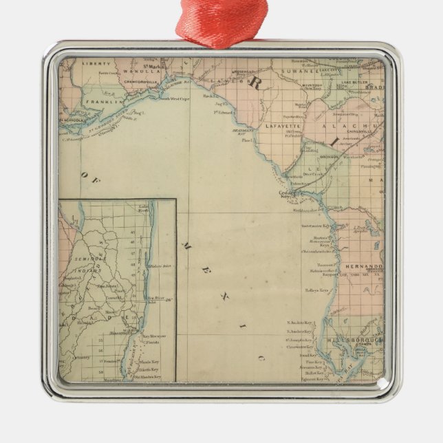 Adorno Metálico Florida 2 (Frente)