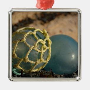 Adorno Metálico Flota de pesca de vidrio japonesa