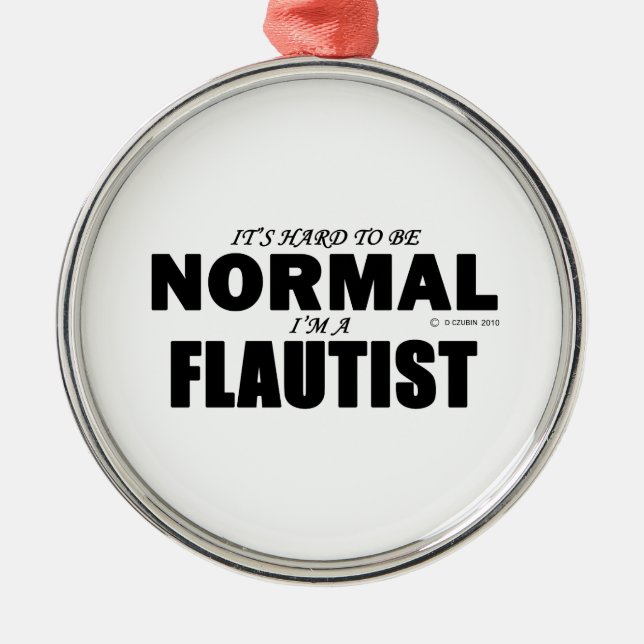 Adorno Metálico Flutista normal (Frente)
