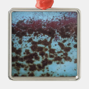 Adorno Metálico Fondo verde azulado azul y púrpura estropeado