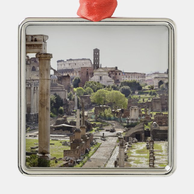 Adorno Metálico Foro Romano (Frente)