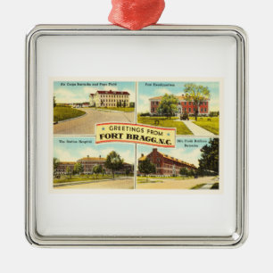 Adorno Metálico Fort Bragg de # recuerdo del vintage 2 Carolina