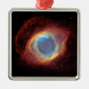 Adorno Metálico Foto Celestial de la Nebulosa Hélice