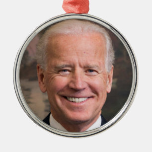 Adorno Metálico Foto de retrato de Joe Biden