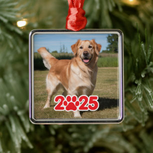 Adorno Metálico Foto Mascota de personalizado 2025