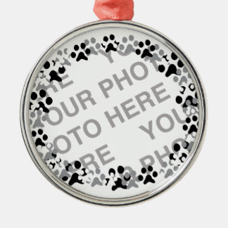 Adorno Metálico Foto personalizada del mascota