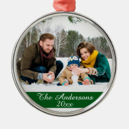 Adorno Metálico Foto Silver de la familia Personalizado moderna