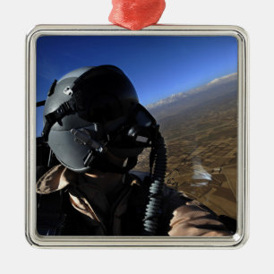 Adorno Metálico Fotógrafo del combate aéreo de la fuerza aérea 