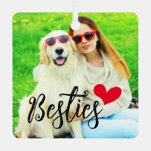 Fotos de Mejor Amigas Perro Lindo Mamá Corazón Roj