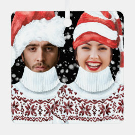 Adorno Metálico Fotos divertidas Navidades personalizados