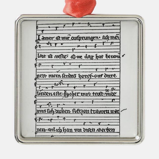 Adorno Metálico Fragmento de un poema (Frente)