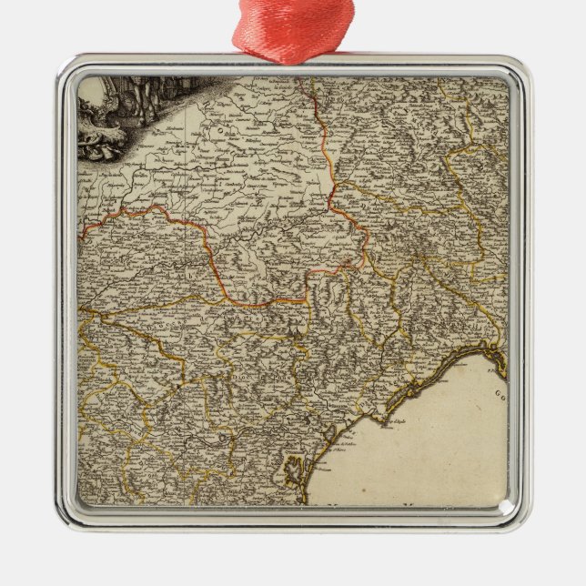 Adorno Metálico Francia 22 (Frente)