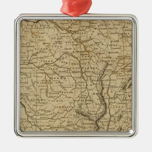 Adorno Metálico Francia 46 (Frente)