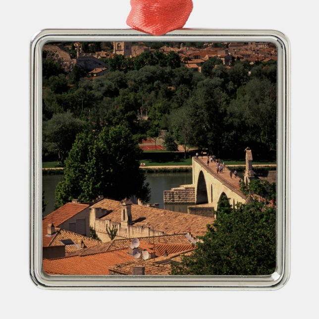 Adorno Metálico Francia, Aviñón, Provenza. Pont St, Benezet. (Frente)