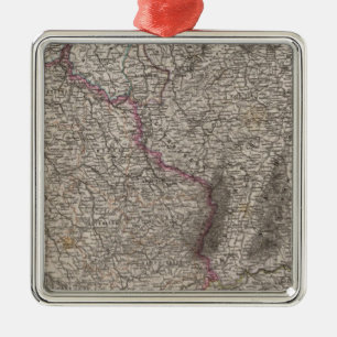 Adorno Metálico Francia, cuatro hojas, hoja 2