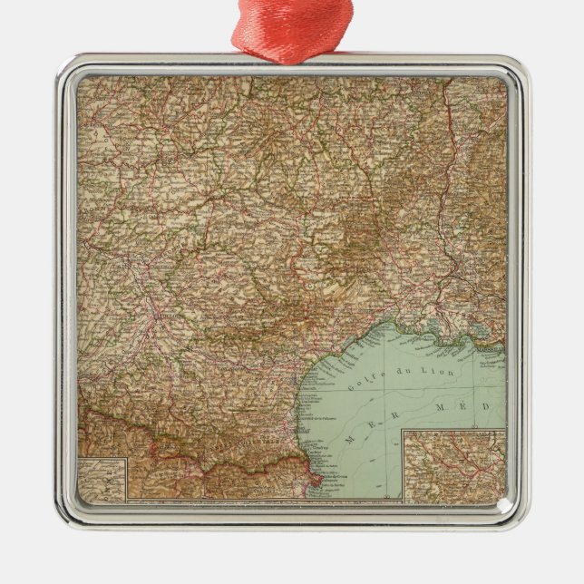 Adorno Metálico Francia meridional 3536 (Frente)