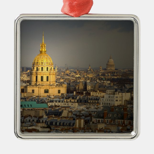 Adorno Metálico Francia, París. Les Invalides visto desde el (Frente)