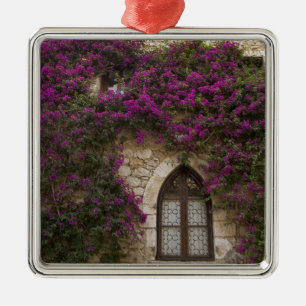 Adorno Metálico Francia, Provenza, Eze.Rosa brillante 