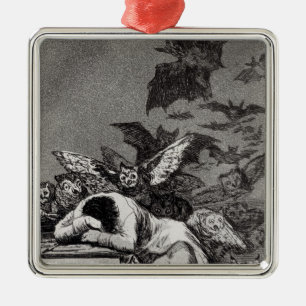 Adorno Metálico Francisco Jose de Goya y Lucientes el el sueño