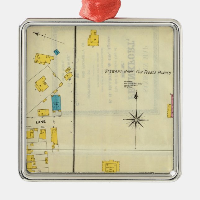 Adorno Metálico Frankfort, Kentucky 14 (Frente)