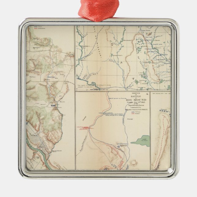 Adorno Metálico Fredericksburg (Frente)