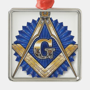 Adorno Metálico Freemason