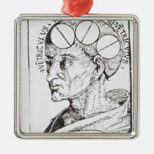 Adorno Metálico Frenología