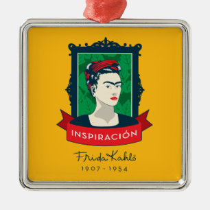 Adorno Metálico Frida Kahlo el   Inspiración