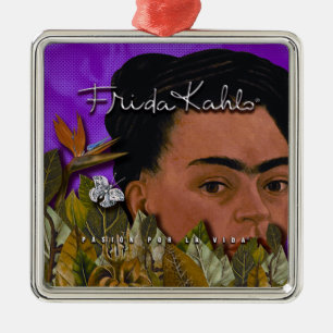 Adorno Metálico Frida Kahlo Pasion Por La Vida