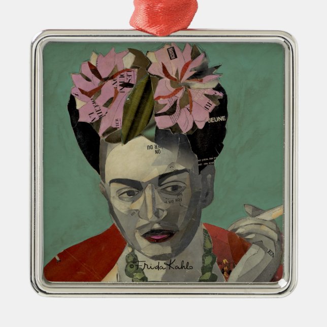 Adorno Metálico Frida Kahlo por Garcia Villegas (Frente)