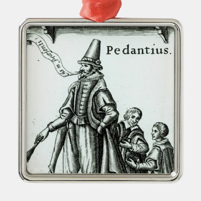 Adorno Metálico Frontispiece de 'Pedantius (Frente)