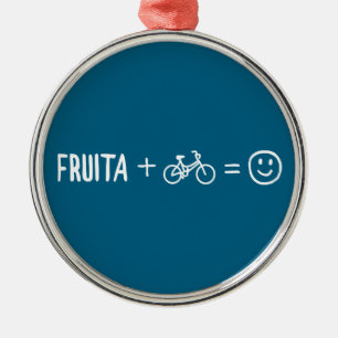 Adorno Metálico Fruita Colorado Plus Bikes te hace feliz