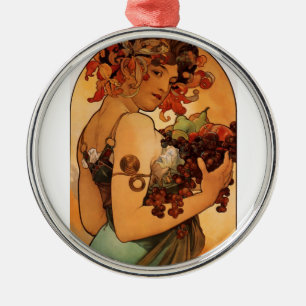 Adorno Metálico Fruta