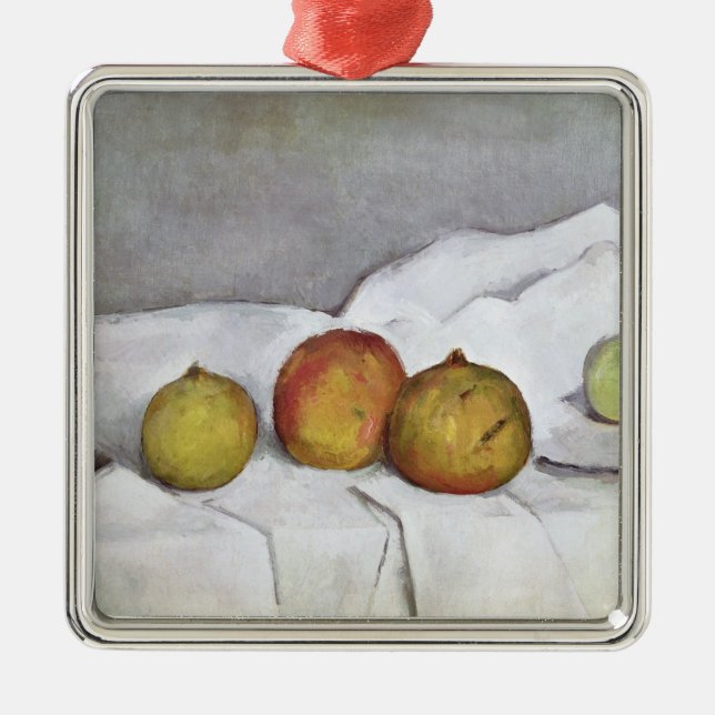 Adorno Metálico Fruta en un paño, c.1890 de Paul Cezanne el | (Frente)