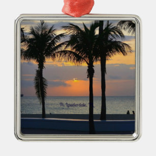Adorno Metálico Ft. Lauderdale Sunrise