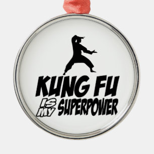 Adorno Metálico Fu de Kung mi superpoder