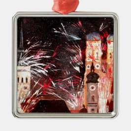 Adorno Metálico Fuegos artificiales en Munich