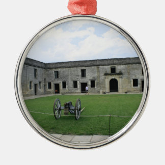 Adorno Metálico Fuerte Castillo de San Marcos II de St Augustine