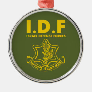 Adorno Metálico Fuerzas de defensa de la CA Israel - INGLESES