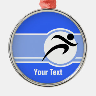 Adorno Metálico Funcionamiento azul