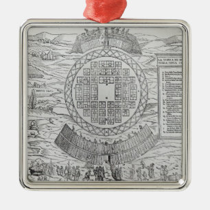 Adorno Metálico Fundación de Hochelaga