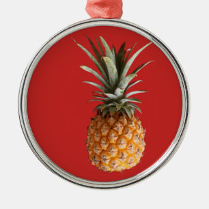 Adorno Metálico Funky Yummy Pineapple Ornament
