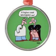 Funny Law Office Juez Personalizados Navidades de 