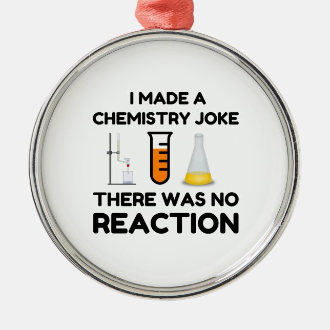 Adorno Metálico Funny Science lover chemistry chiste (Frente)