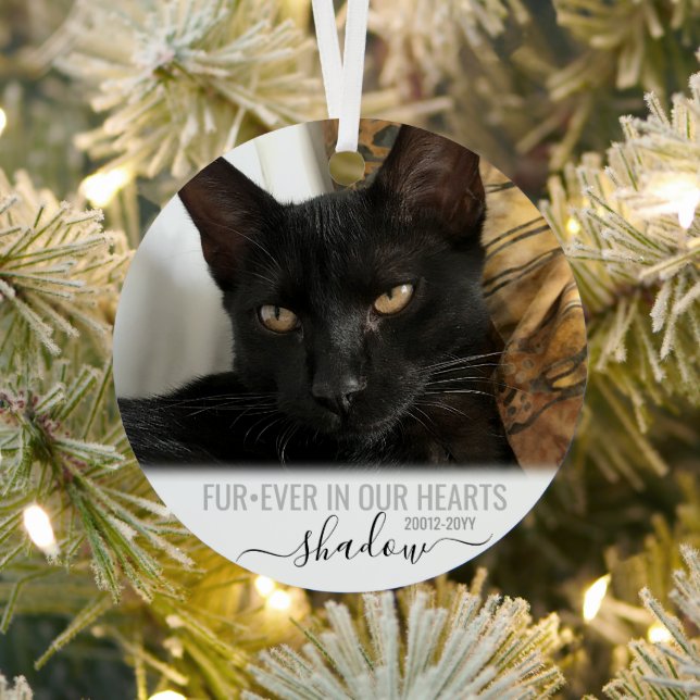 Adorno Metálico FurEver in our Hearts Pet Memorial (in situ)