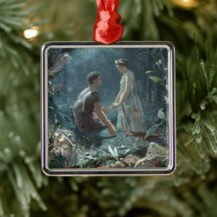 Adorno Metálico Furros: El sueño de una noche de verano de Shakesp