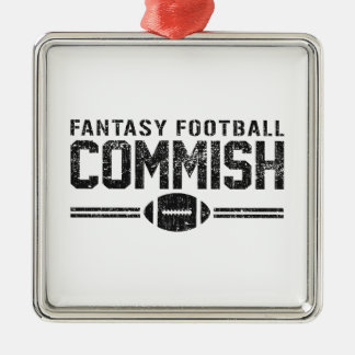 Adorno Metálico Fútbol Commish de la fantasía