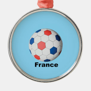 Adorno Metálico Fútbol Francia