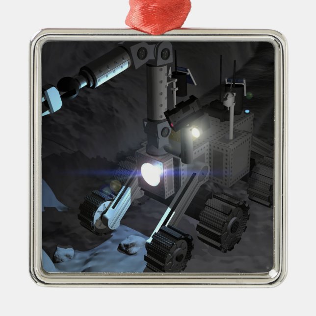 Adorno Metálico Futuras misiones de exploración espacial 6 (Frente)